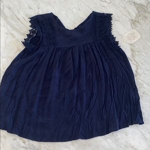NWT Altar’d State Navy Top